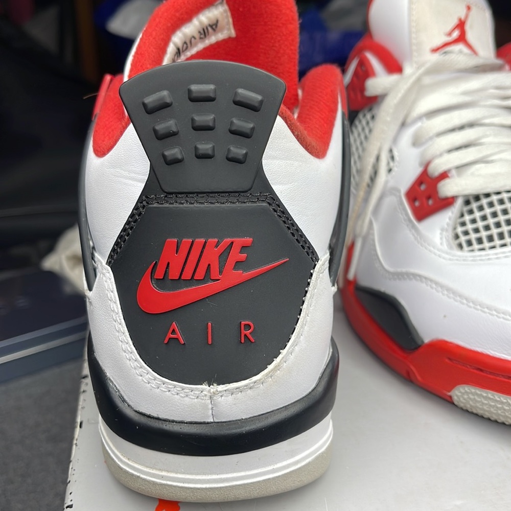 Fire Red 4’s - Picture 4 of 4